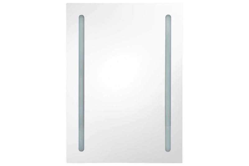 LED-speilskap til bad betonggrå 50x13x70 cm - Hus & oppussing - Kjøkken & bad - Baderom - Baderomsmøbler & baderomsinnredning - Speilskap