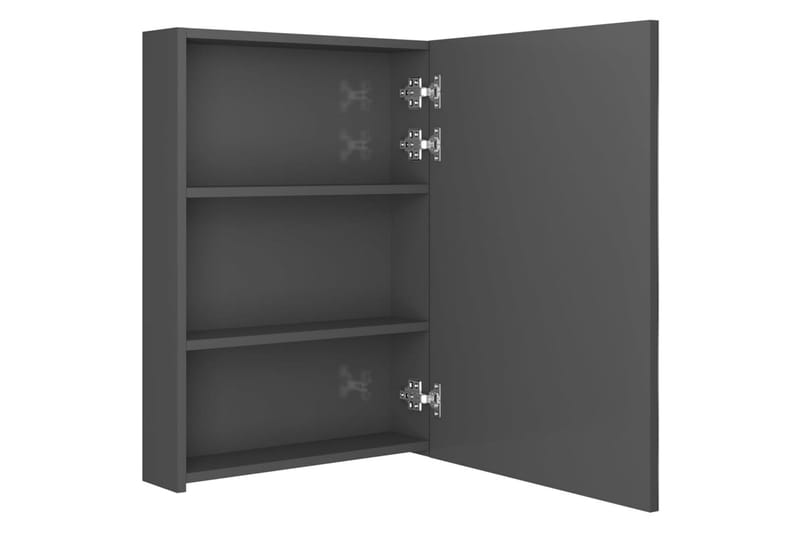 LED-speilskap til bad blank grå 50x13x70 cm - Hus & oppussing - Kjøkken & bad - Baderom - Baderomsmøbler & baderomsinnredning - Speilskap