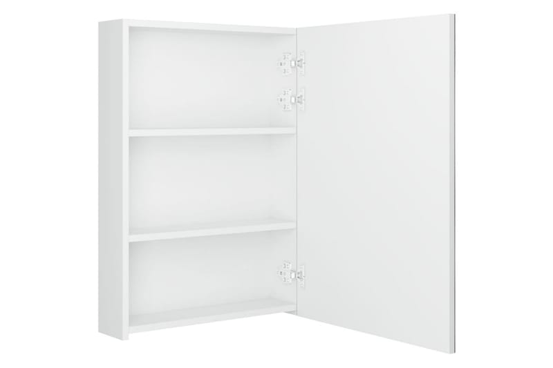 LED-speilskap til bad blank hvit 50x13x70 cm - Hus & oppussing - Kjøkken & bad - Baderom - Baderomsmøbler & baderomsinnredning - Speilskap