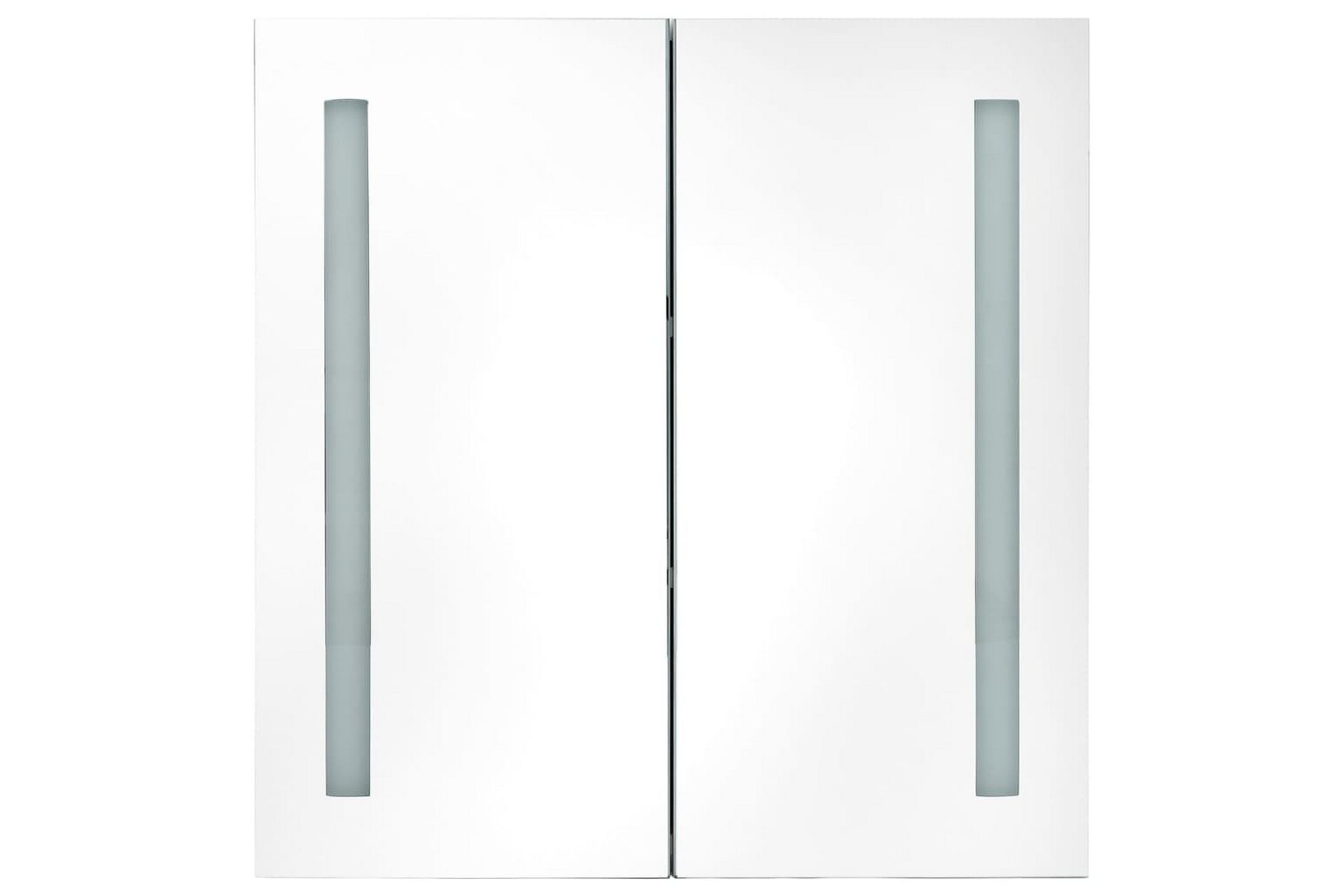 LED-speilskap til bad blank svart 62x14x60 cm - Hus & oppussing - Kjøkken & bad - Baderom - Baderomsmøbler & baderomsinnredning - Speilskap