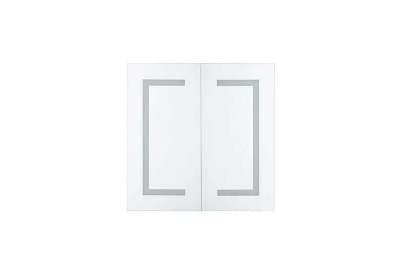 Mazarredo Skap til Badet 60 cm Speil med LED-belysning - Hvit - Hus & oppussing - Kjøkken & bad - Baderom - Baderomsmøbler & baderomsinnredning - Speilskap