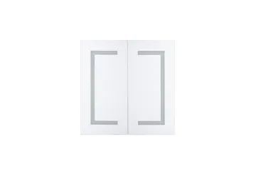 Mazarredo Skap til Badet 60 cm Speil med LED-belysning - Hvit - Hus & oppussing - Kjøkken & bad - Baderom - Baderomsmøbler & baderomsinnredning - Speilskap