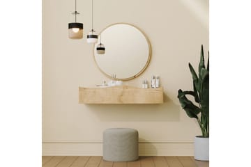 Princesse Overskap med speil 82 cm - Hus & oppussing - Kjøkken & bad - Baderom - Baderomsmøbler & baderomsinnredning - Speilskap