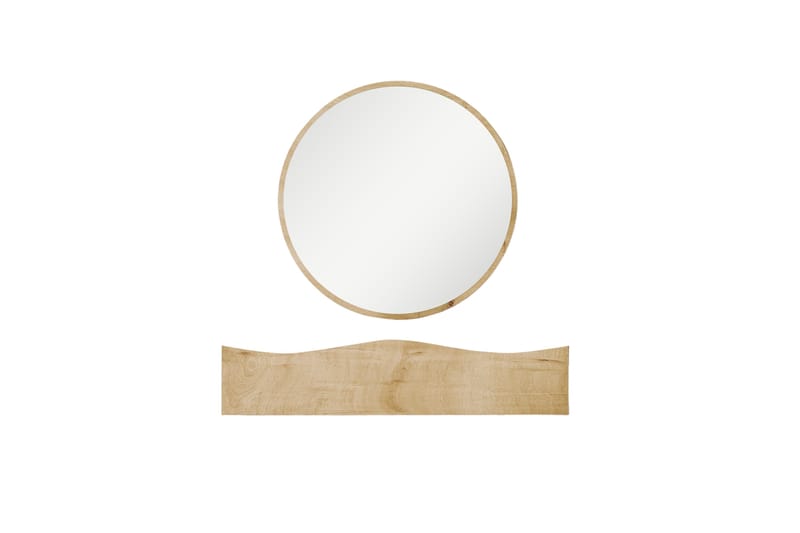 Princesse Overskap med speil 82 cm - Speilskap