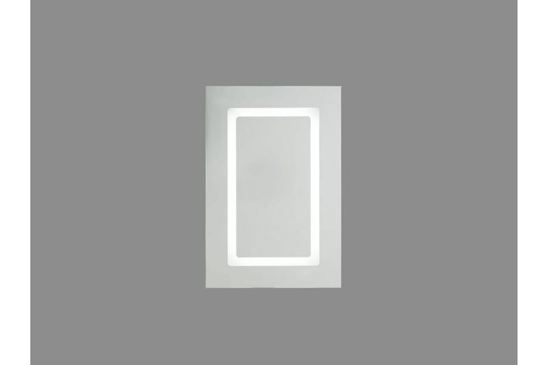 Roconda Skap til Badet 40 cm Speil med LED-belysning - Hvit - Hus & oppussing - Kjøkken & bad - Baderom - Baderomsmøbler & baderomsinnredning - Speilskap