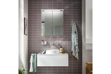 Spegelskåp Bathlife Vit - Hus & oppussing - Kjøkken & bad - Baderom - Baderomsmøbler & baderomsinnredning - Speilskap