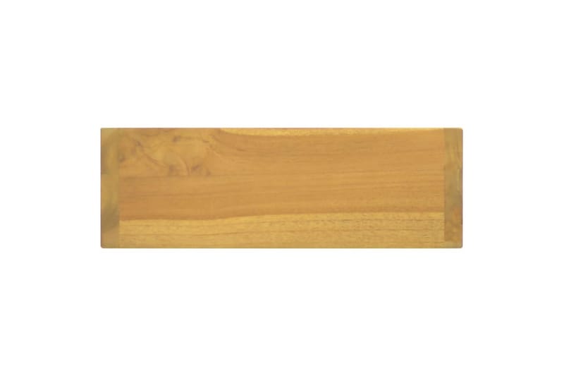 Speilskap 30x10x40 cm heltre teak - Brun - Speilskap