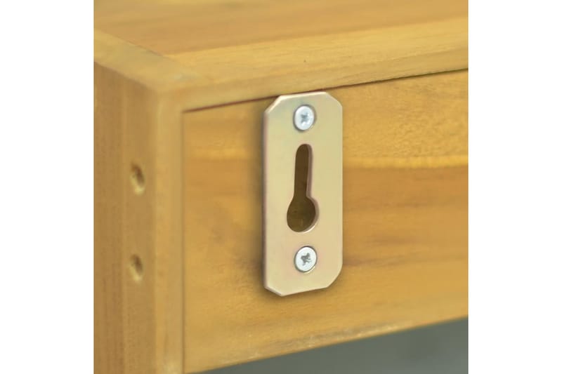 Speilskap 30x10x40 cm heltre teak - Brun - Hus & oppussing - Kjøkken & bad - Baderom - Baderomsmøbler & baderomsinnredning - Speilskap