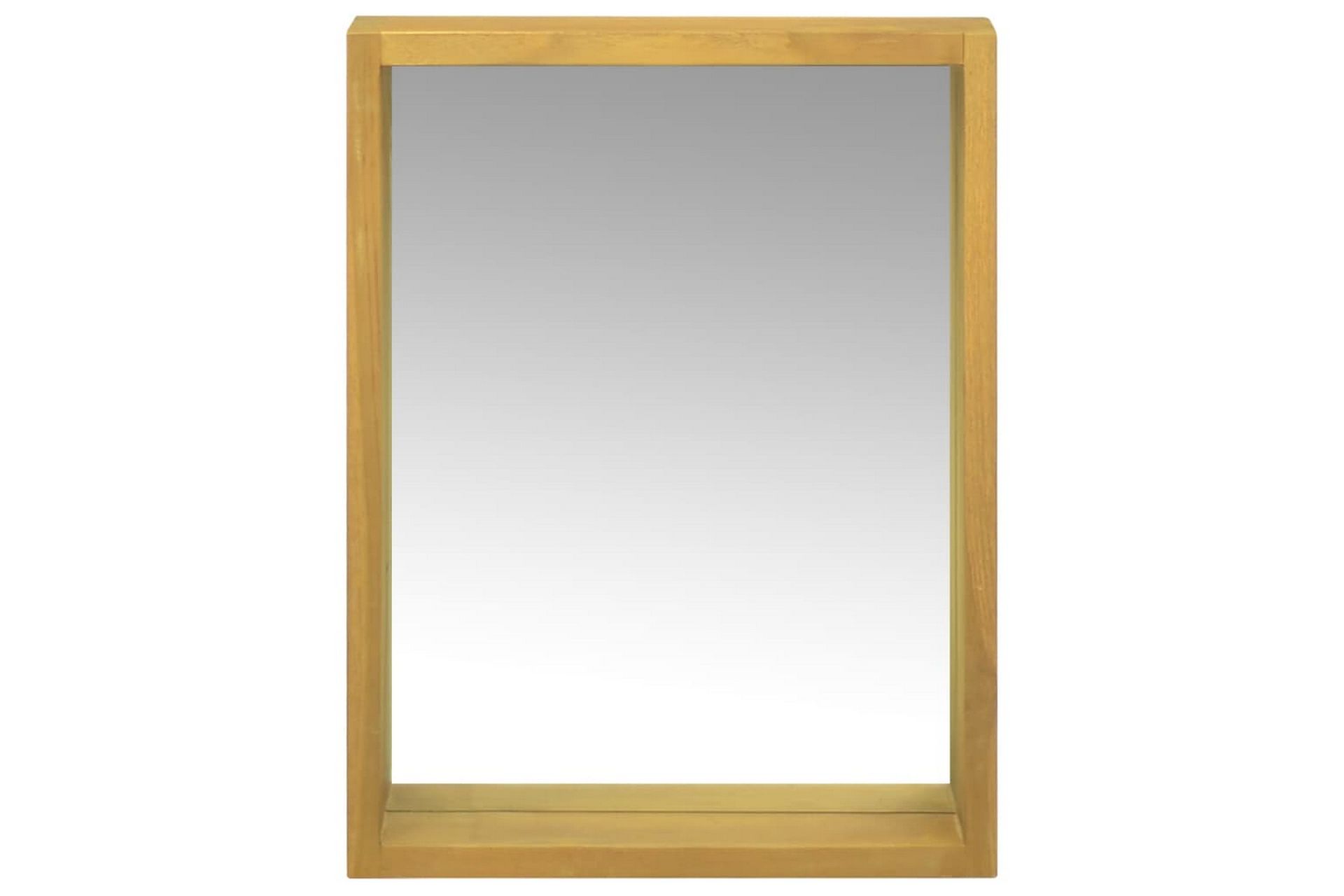 Speilskap 30x10x40 cm heltre teak - Brun - Hus & oppussing - Kjøkken & bad - Baderom - Baderomsmøbler & baderomsinnredning - Speilskap
