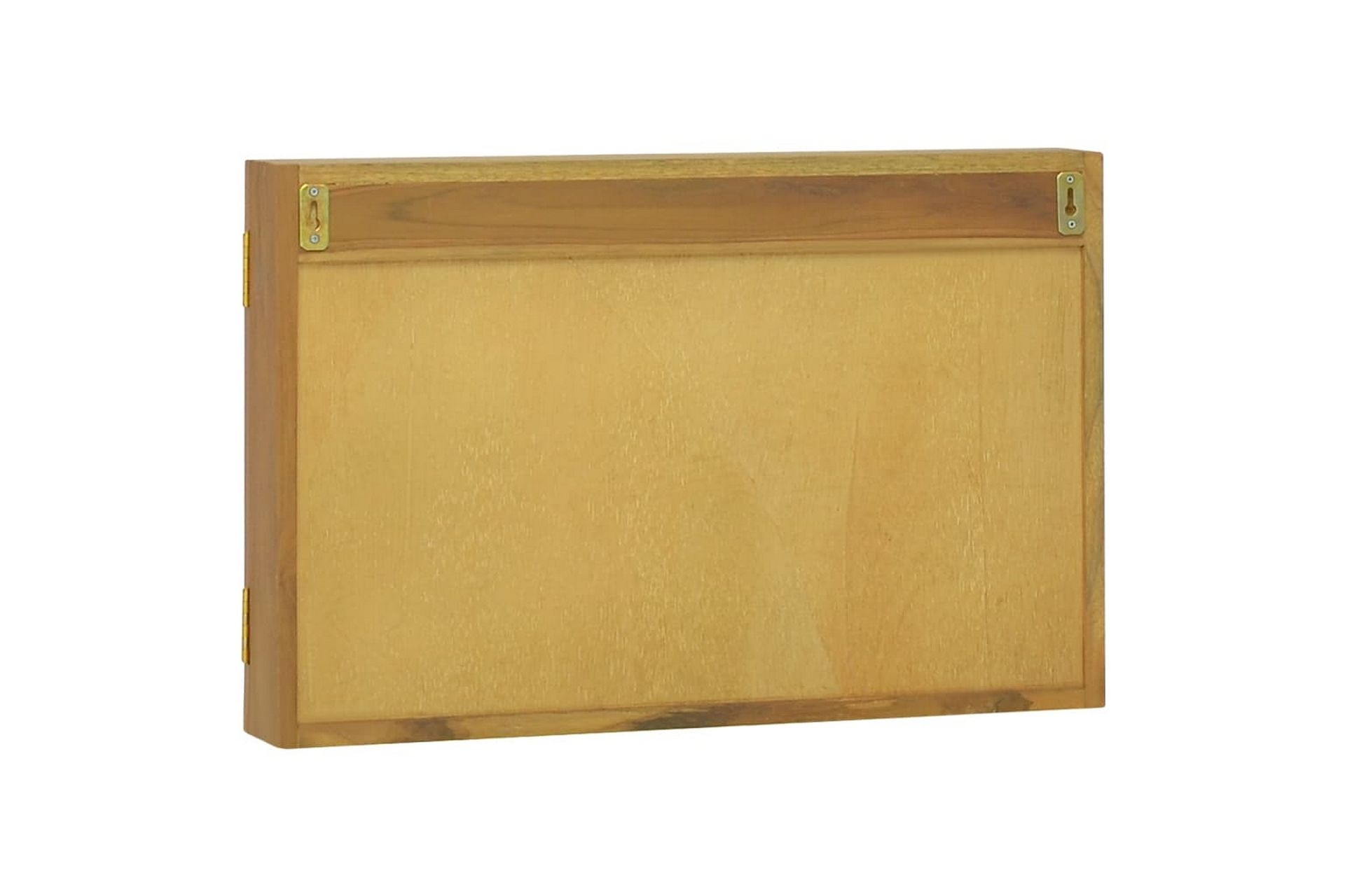 Speilskap 60x10x40 cm heltre teak - Brun - Hus & oppussing - Kjøkken & bad - Baderom - Baderomsmøbler & baderomsinnredning - Speilskap