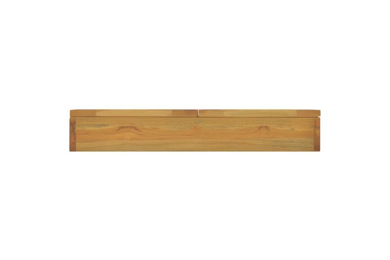 Speilskap 60x10x40 cm heltre teak - Brun - Speilskap