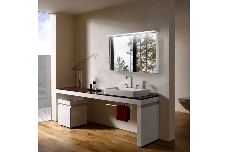Speilskap Bathlife Glänsa 1000 - Hvit - Hus & oppussing - Kjøkken & bad - Baderom - Baderomsmøbler & baderomsinnredning - Speilskap