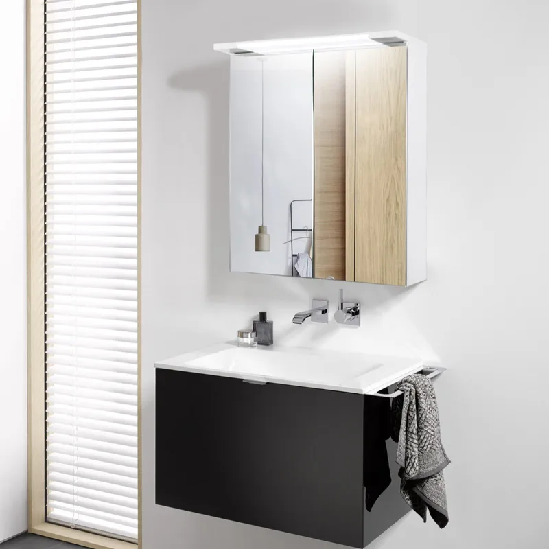 Speilskap Bathlife Glänsa 600 - Hus & oppussing - Kjøkken & bad - Baderom - Baderomsmøbler & baderomsinnredning - Speilskap