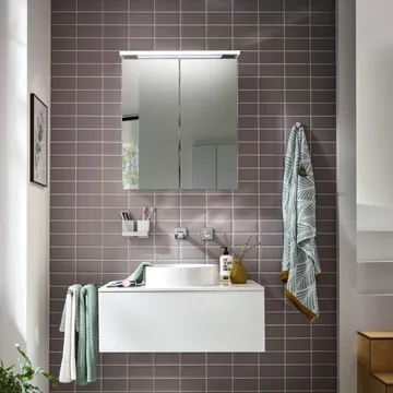 Speilskap Bathlife Glänsa 600 - Hus & oppussing - Kjøkken & bad - Baderom - Baderomsmøbler & baderomsinnredning - Speilskap