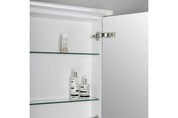 Speilskap Bathlife Glänsa 800 - Hvit - Hus & oppussing - Kjøkken & bad - Baderom - Baderomsmøbler & baderomsinnredning - Speilskap