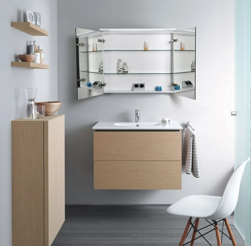 Speilskap Bathlife Glänsa 800 - Hus & oppussing - Kjøkken & bad - Baderom - Baderomsmøbler & baderomsinnredning - Speilskap