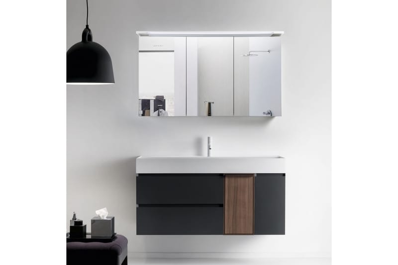 SPEILSKAP BATHLIFE GLOSS 1200 - Hus & oppussing - Kjøkken & bad - Baderom - Baderomsmøbler & baderomsinnredning - Speilskap