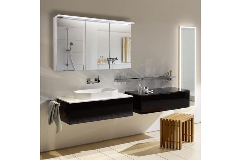 SPEILSKAP BATHLIFE GLOSS 1200 - Hus & oppussing - Kjøkken & bad - Baderom - Baderomsmøbler & baderomsinnredning - Speilskap
