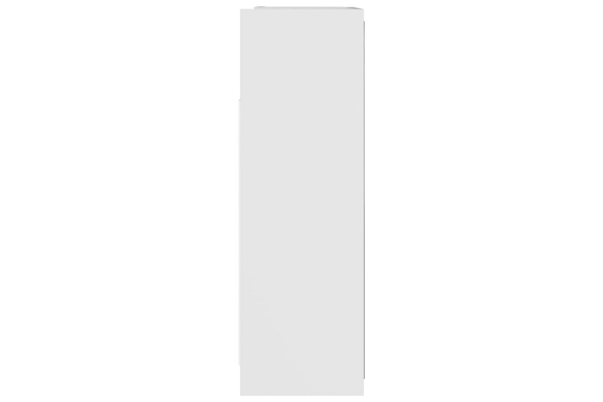 Speilskap til baderom hvit 62,5x20,5x64 cm sponplate - Hvit - Hus & oppussing - Kjøkken & bad - Baderom - Baderomsmøbler & baderomsinnredning - Speilskap