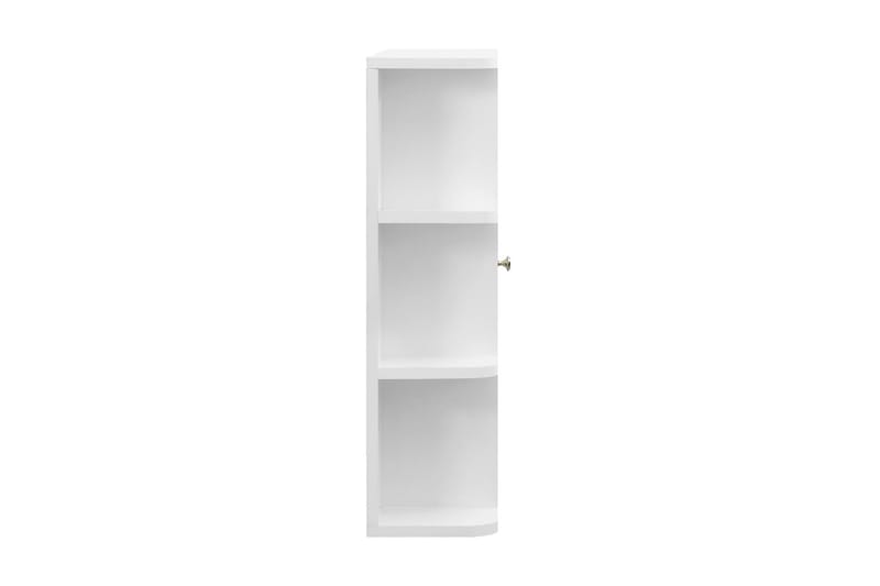 Speilskap til baderom hvit 66x17x63 cm MDF - Speilskap