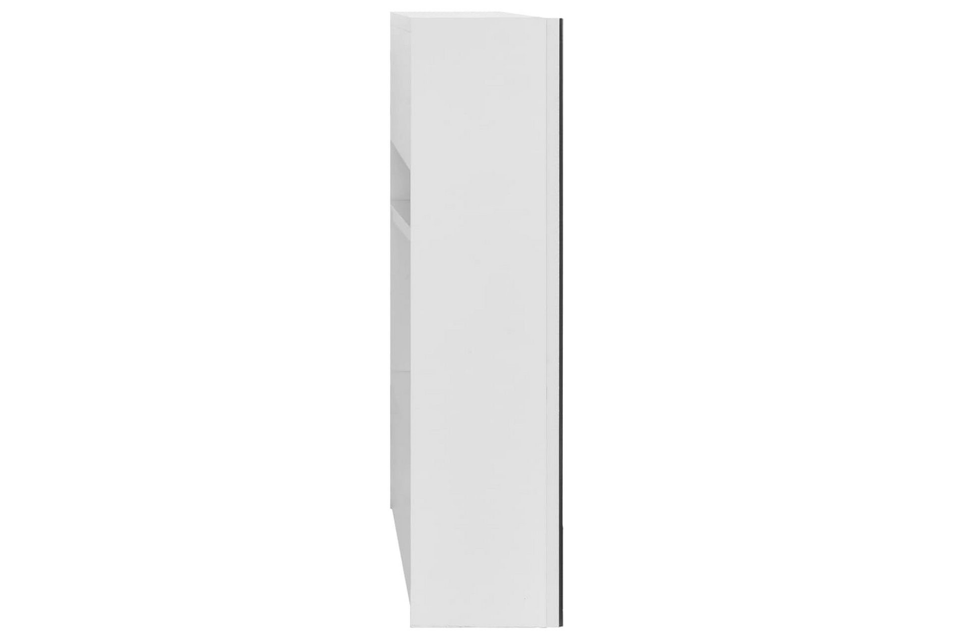Speilskap til baderom hvit 80x15x60 cm MDF - Hvit - Hus & oppussing - Kjøkken & bad - Baderom - Baderomsmøbler & baderomsinnredning - Speilskap