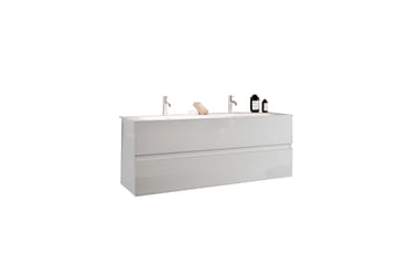 Start Tvättställsskåp 122x53 cm - Hvit - Hus & oppussing - Kjøkken & bad - Baderom - Baderomsmøbler & baderomsinnredning - Servantskap & kommode