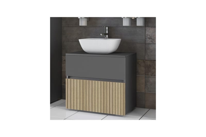 Tvättställsskåp & kommod Loft24 Tvättställsskåp Loft24 Wisla Natur - Hus & oppussing - Kjøkken & bad - Baderom - Baderomsmøbler & baderomsinnredning - Servantskap & kommode