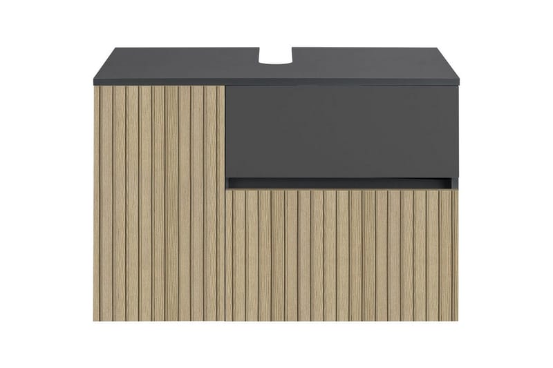 Tvättställsskåp & kommod Loft24 Wisla Tvättställsskåp 80 cm Natur - Hus & oppussing - Kjøkken & bad - Baderom - Baderomsmøbler & baderomsinnredning - Servantskap & kommode