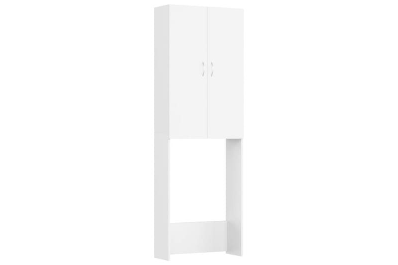 Vaskemaskinskap hvit 64x25,5x190 cm - Hus & oppussing - Kjøkken & bad - Baderom - Baderomsmøbler & baderomsinnredning - Veggskap & høyskap