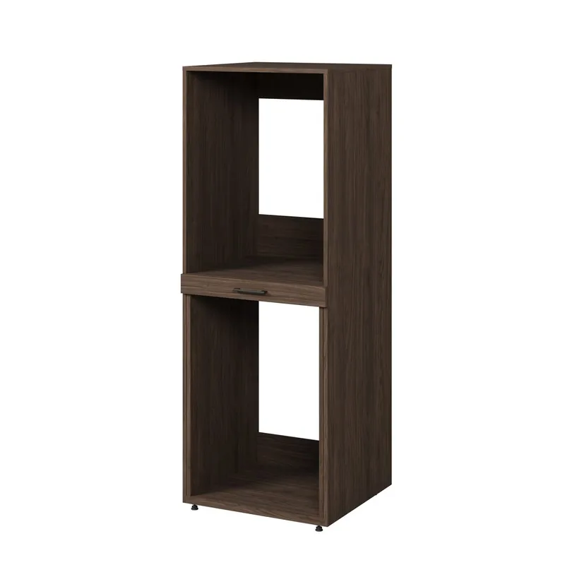 Vaskemaskin/tørketrommel-skap Aza 1 Hylle - Valnøtt Villa - Hus & oppussing - Kjøkken & bad - Baderom - Baderomsmøbler & baderomsinnredning - Oppbevaring til baderom