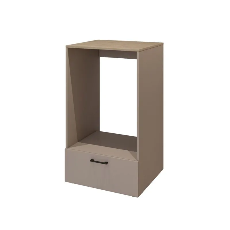 Vaskemaskin/tørketrommel-skap Rosa med 1 skuff, undefined