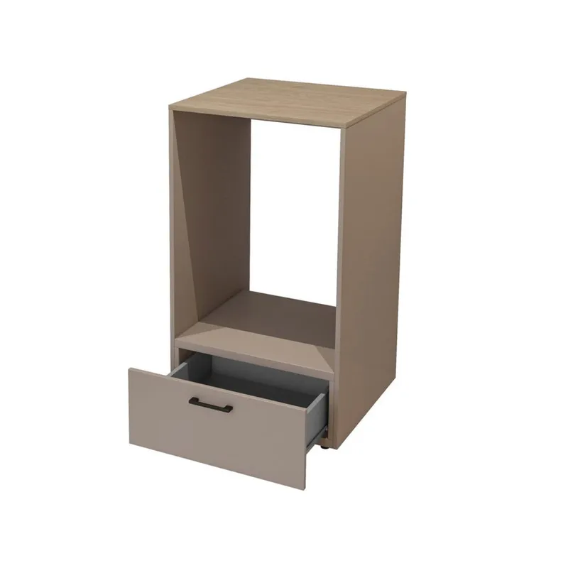 Vaskemaskin/tørketrommel-skap Rosa med 1 skuff - Hus & oppussing - Kjøkken & bad - Baderom - Baderomsmøbler & baderomsinnredning - Oppbevaring til baderom