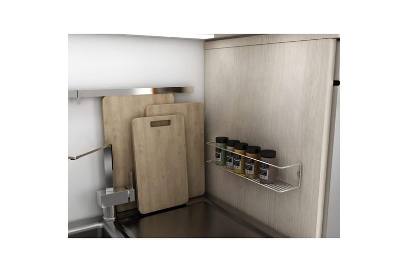 Vegghylle Moren Makyaj Rafi Krom - Krom - Hus & oppussing - Kjøkken & bad - Baderom - Baderomsmøbler & baderomsinnredning - Baderomshylle