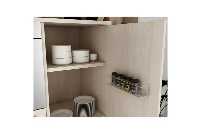 Vegghylle Moren Makyaj Rafi Krom - Krom - Hus & oppussing - Kjøkken & bad - Baderom - Baderomsmøbler & baderomsinnredning - Baderomshylle