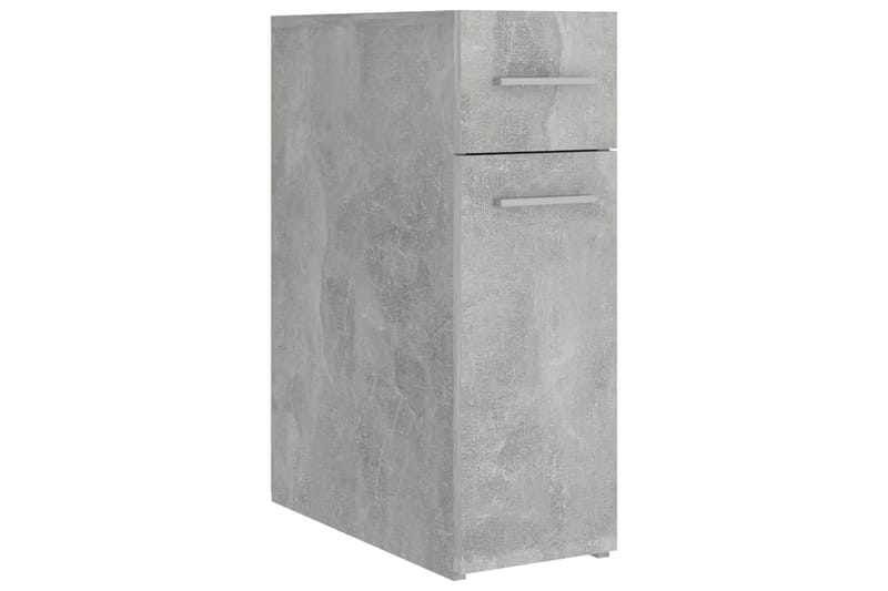 Apotekskap betonggrå 20x45,5x60 cm sponplater - Grå - Hus & oppussing - Kjøkken & bad - Baderom - Baderomsmøbler & baderomsinnredning - Veggskap & høyskap