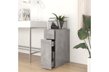 Apotekskap betonggrå 20x45,5x60 cm sponplater - Grå - Hus & oppussing - Kjøkken & bad - Baderom - Baderomsmøbler & baderomsinnredning - Veggskap & høyskap