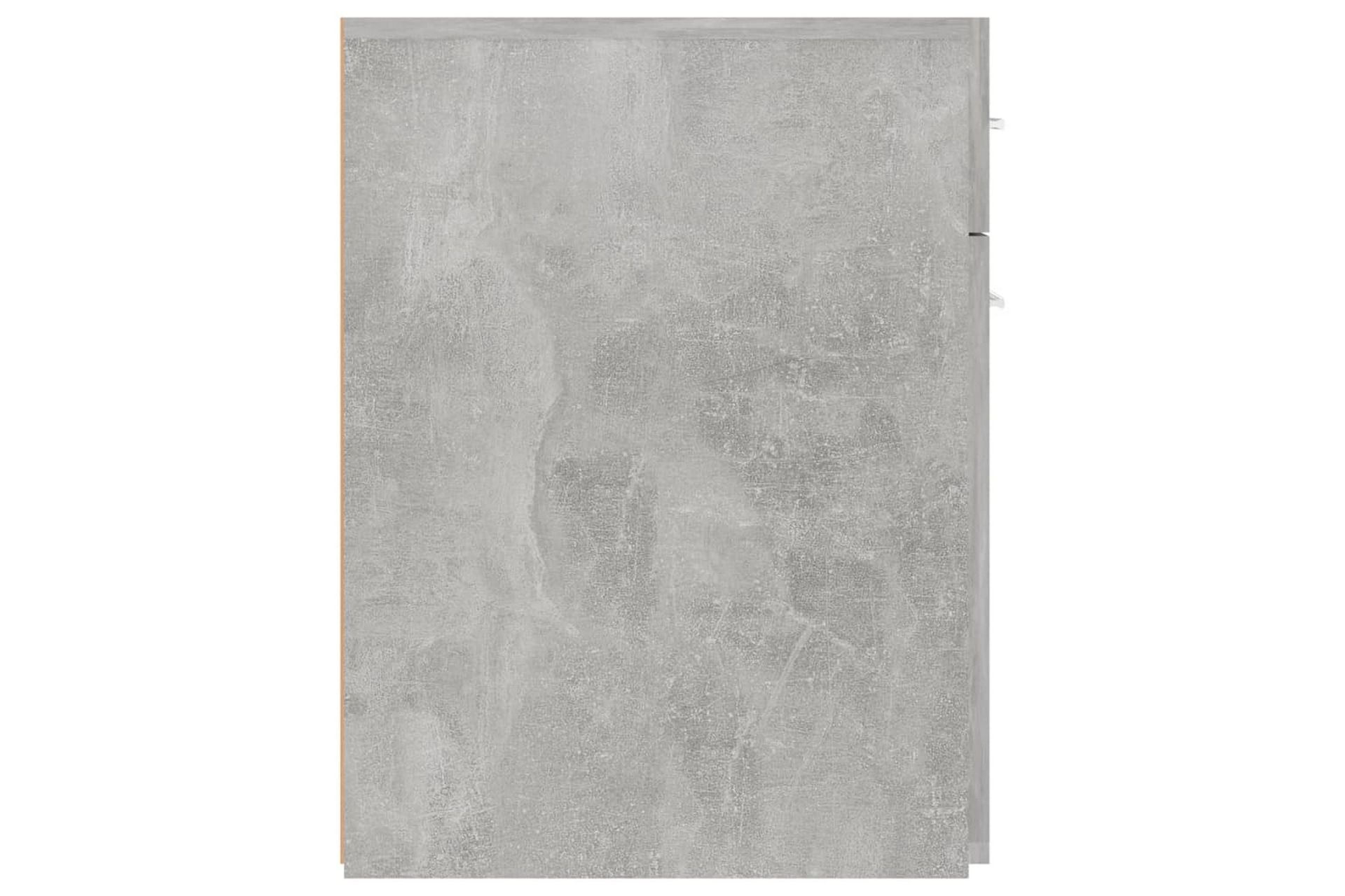 Apotekskap betonggrå 20x45,5x60 cm sponplater - Grå - Hus & oppussing - Kjøkken & bad - Baderom - Baderomsmøbler & baderomsinnredning - Veggskap & høyskap