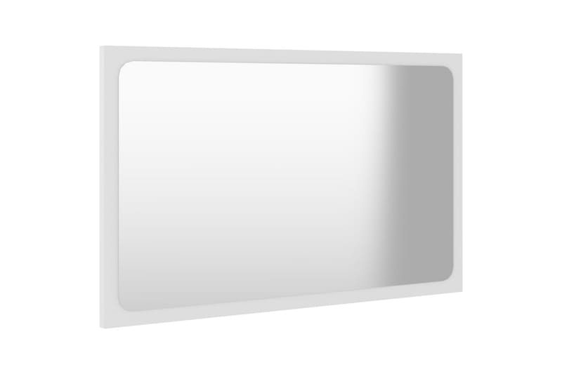 Baderomsmøbler 2 stk hvit sponplate - Hvit - Hus & oppussing - Kjøkken & bad - Baderom - Baderomsmøbler & baderomsinnredning - Veggskap & høyskap