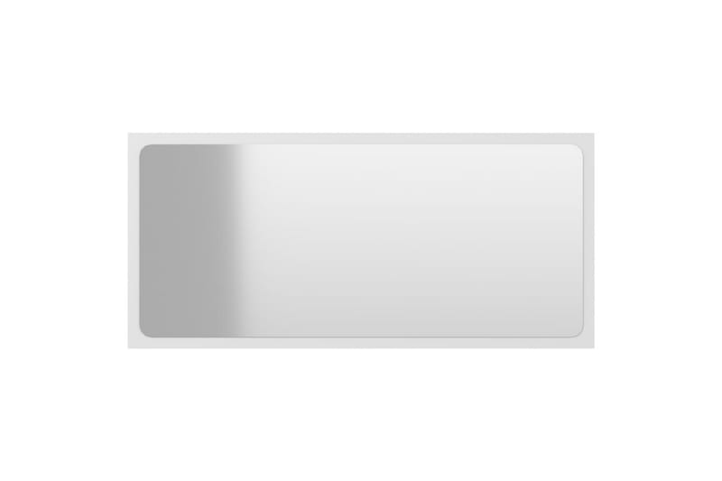 Baderomsmøbler 2 stk hvit sponplate - Hvit - Hus & oppussing - Kjøkken & bad - Baderom - Baderomsmøbler & baderomsinnredning - Veggskap & høyskap