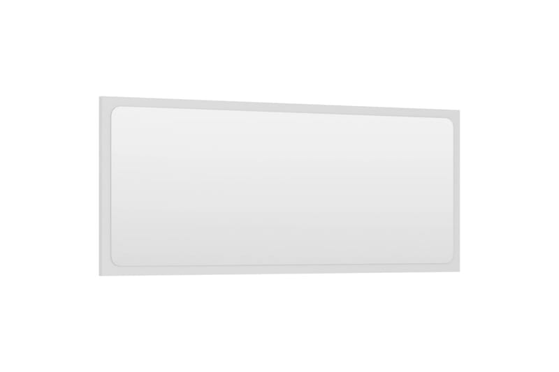 Baderomsmøbler 2 stk hvit sponplate - Hvit - Hus & oppussing - Kjøkken & bad - Baderom - Baderomsmøbler & baderomsinnredning - Veggskap & høyskap