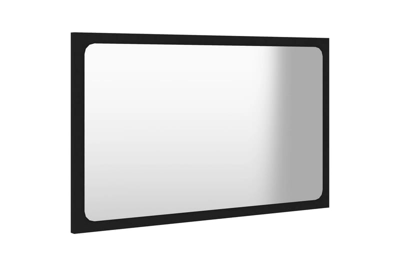 Baderomsmøbler 2 stk svart sponplate - Svart - Hus & oppussing - Kjøkken & bad - Baderom - Baderomsmøbler & baderomsinnredning - Veggskap & høyskap
