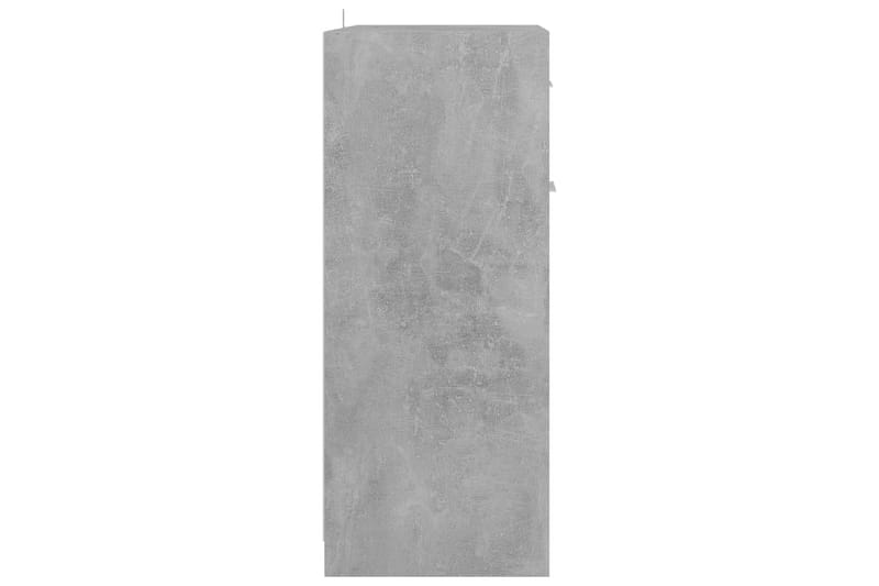 Baderomsskap betonggrå 60x33x80 cm sponplate - Grå - Vaskeskap - Veggskap & høyskap - Baderomsskap