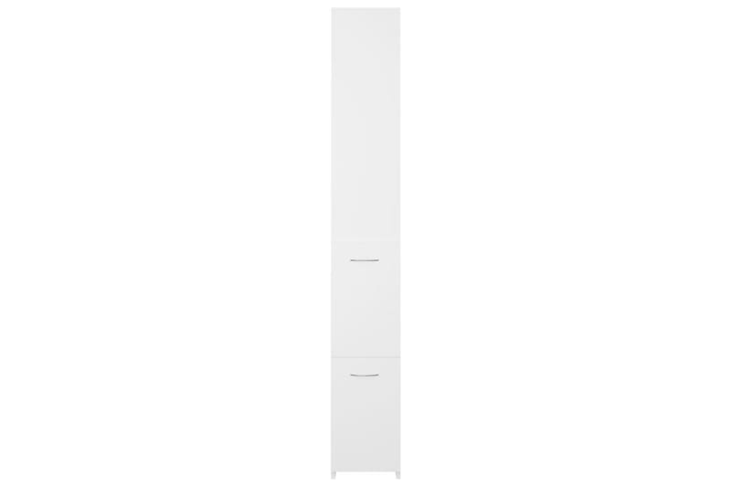 Baderomsskap hvit 25x25x170 cm sponplate - Hvit - Hus & oppussing - Kjøkken & bad - Baderom - Baderomsmøbler & baderomsinnredning - Veggskap & høyskap
