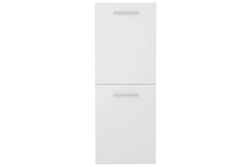 Baderomsskap hvit 30x30x80 cm sponplate - Hvit - Hus & oppussing - Kjøkken & bad - Baderom - Baderomsmøbler & baderomsinnredning - Veggskap & høyskap