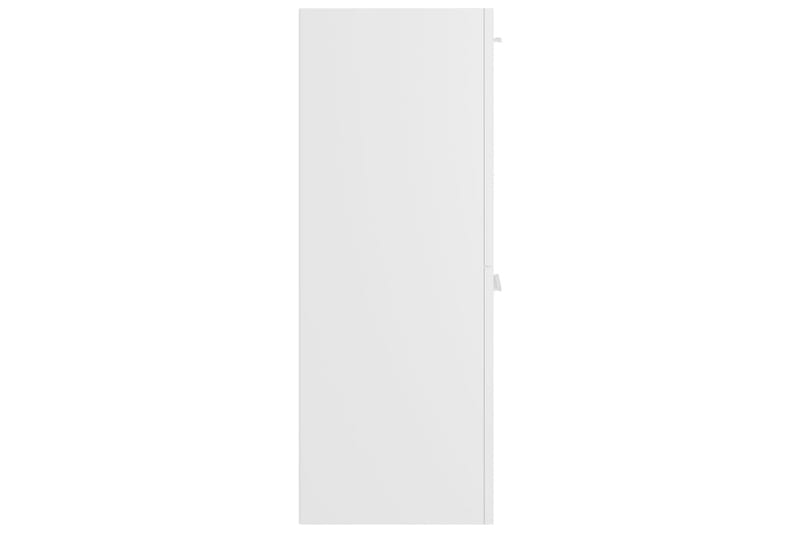Baderomsskap hvit 30x30x80 cm sponplate - Hvit - Baderomsskap - Vaskeskap - Veggskap & høyskap
