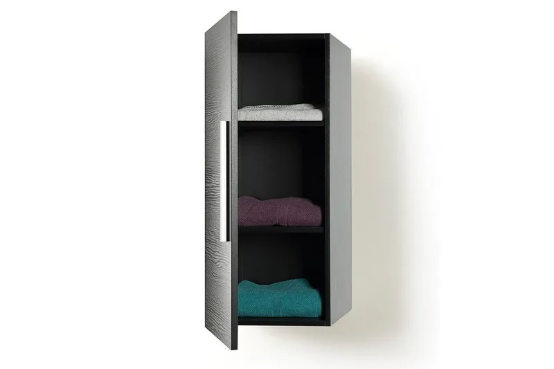 Bilbao Baderomsskap 35 | 40 cm, Svart