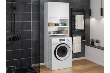 Cenon Oppbevaringsskap 64 cm - Hvit - Hus & oppussing - Kjøkken & bad - Baderom - Baderomsmøbler & baderomsinnredning - Veggskap & høyskap