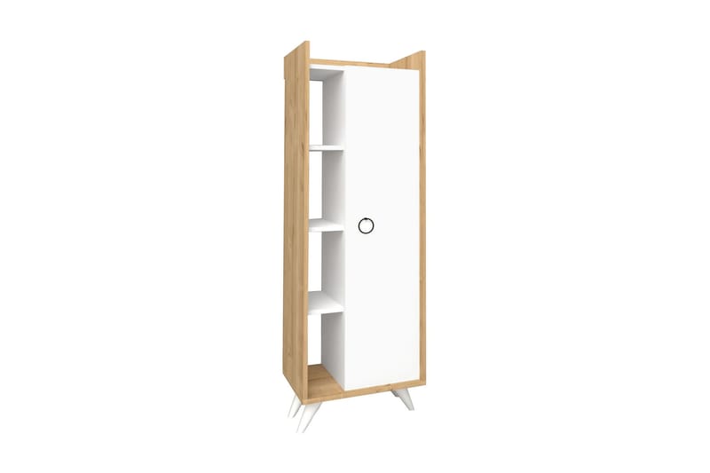 Multi Purpose Cabinet Eik|Hvit - Baderomsskap - Vaskeskap - Veggskap & høyskap