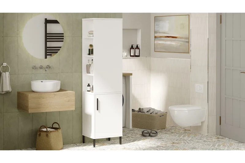 Rinorea Oppbevaringsskap 45x173,6 cm, Hvit