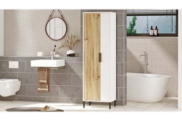 Rinorea Oppbevaringsskap 50,4x165 cm - Brun - Hus & oppussing - Kjøkken & bad - Baderom - Baderomsmøbler & baderomsinnredning - Veggskap & høyskap